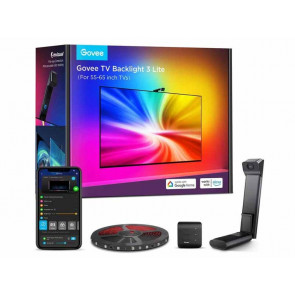TV BACKLIGHT 3 LITE TIRA LED RGBIC W WIFI/BLUETOOTH CON CAMARA PARA TV DE 75"-85" GOVEE