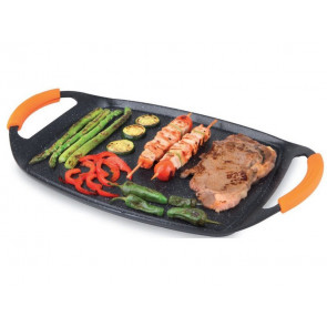 PLANCHA GRILL INDUCCION 36CM GDB3600 PIEDRA ORBEGOZO