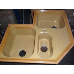 FREGADERO FRANKE FRADURA AMD 671-E BEIGE 1904022 (OUTLET)