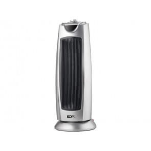CALEFACTOR TORRE CERAMICO MODELO SILVER 1000-2000W 07209 EDM