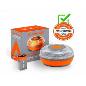 BALIZA GEOLOCALIZABLE V16 HOMOLOGADA DG FL-FLASHLED-SOS FLASH LED