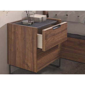 MESITA VOGUE 050 CRBONO TIRADOR ANTRACITA PATAS R35 ANTRACITA KOALA BEDS