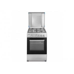 COCINA ARTICA 4 QUEMADORES ENCIMERA Y HORNO A GAS BUTANO AKF5055X INOX