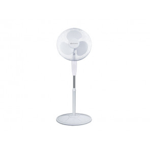 VENTILADOR DE PIE BLANCO 45W Ø ASPAS 40CM ALTURA REGULABLE 103-124CM VIRO16A JOHNSON