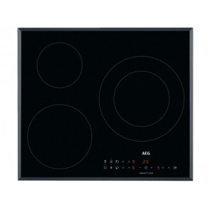 PLACA DE INDUCCION AEG ILB63306FB 60CM 3 ZONAS DE COCCION MARCO BISELADO