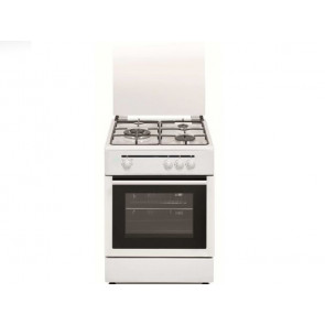 COCINA VITROKITCHEN 3 QUEMADORES ENCIMERA Y HORNO A GAS BUTANO CB5530BB BLANCO
