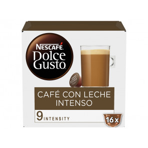 ESTUCHE 16 CAPSULAS CAFE AU LAIT INTENSO 12412560 DOLCE GUSTO