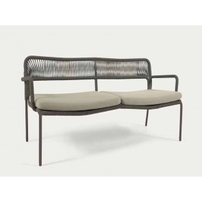 SOFA CAILIN 2 PLAZAS CUERDA VERDE Y ACERO 150 CM IT0368J19-1/1 KAVEHOME
