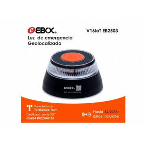 BALIZA GEOLOCALIZABLE V16 IoT DGT EB2503 + FUNDA EBOX