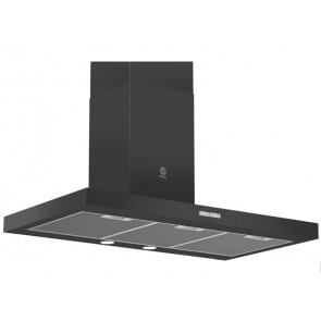 CAMPANA BALAY DECORATIVA PARED 90CM NEGRA LED 3BC095MN
