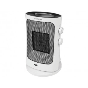 CALEFACTOR VERTICAL OSCILANTE 1000-1500W GRIS 07186 EDM