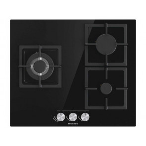PLACA CRISTAL-GAS HISENSE GG633B 60CM 3 QUEMADORES