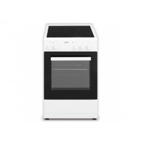 COCINA ARTICA 3 ZONAS DE COCCION ENCIMERA VITROCERAMICA Y HORNO ELECTRICO AKVI5055W BLANCA