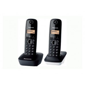 TELEFONO FIJO KX-TG1612SP1 DUO (B/W) PANASONIC