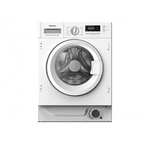LAVADORA SECADORA HISENSE INTEGRABLE 8KG/6KG 1400rpm E/B WD3M841BWIES