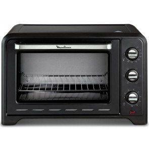 HORNO DE SOBREMESA LIBRE INSTALACION MOULINEX 33L 1600W NEGRO OX4648