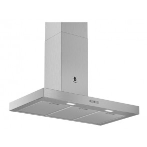 CAMPANA BALAY DECORATIVA PARED 90CM ACERO INOXIDABLE LED 3BC096MX