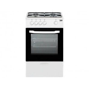 COCINA BEKO 4 QUEMADORES ENCIMERA Y HORNO A GAS BUTANO CSG 42009 DW