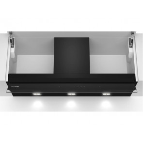 CAMPANA SIEMENS DECORATIVA INTEGRABLE 90CM CRISTAL NEGRO LED LJ97BAM60