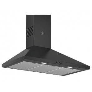 CAMPANA BALAY DECORATIVA PARED 90CM NEGRA LED 3BC696MN
