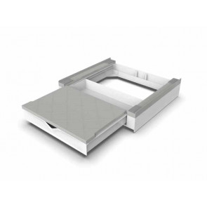 KIT UNION TORRE DUO ESTANTE EXTRAIBLE 60X60 MELICONI