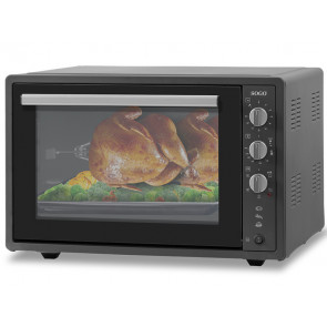 HORNO LIBRE INSTALACION DE CONVECCION SOGO 70L 1840W NEGRO HOR-SS-10570