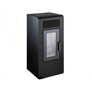 ESTUFA DE PELLETS ECO 1700 BLACK 6,7 KW QLIMA