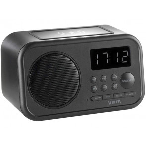 RADIO DESPERTADOR BLUETOOTH VH-AQ100BK VIETA