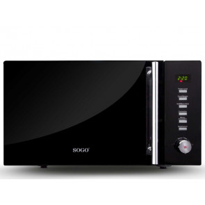 MICROONDAS LIBRE INSTALACION SOGO 25L 1950W NEGRO CON GRILL HOR-SS-815