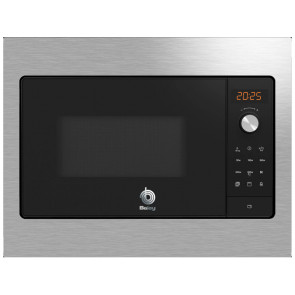 MICROONDAS INTEGRABLE BALAY 20L 800W INOX CON GRILL 3CG5142X3