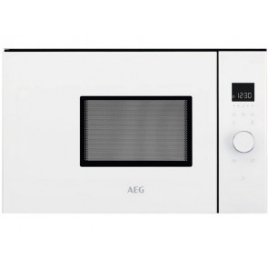 MICROONDAS INTEGRABLE AEG 17L 800W BLANCO CON GRILL MBB1756SEW