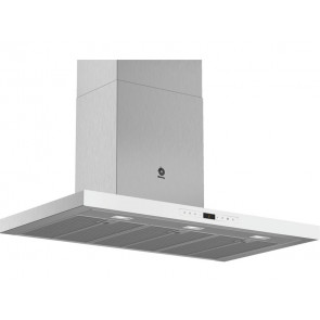 CAMPANA BALAY DECORATIVA PARED 90CM CRISTAL BLANCO LED 3BC998HBC