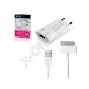 CARGADOR RED IPHONE 4S/IPAD 1000MAH 1839 X-ONE ACCESSORIES