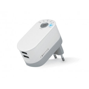 CARGADOR DE PARED 2.2A CON TEMPORIZADOR GSM016482 FOREVER