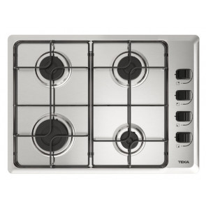 PLACA DE COCINA TEKA HLX 50 4G AL BUT (E1) 112620021 GAS BUTANO 60CM 4 QUEMADORES