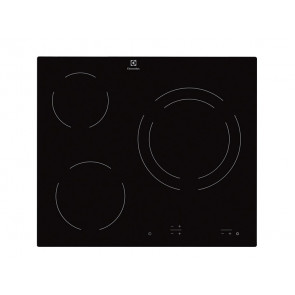 PLACA VITROCERAMICA ELECTROLUX EHF6231IOK 59CM 3 ZONAS DE COCCION SIN MARCO