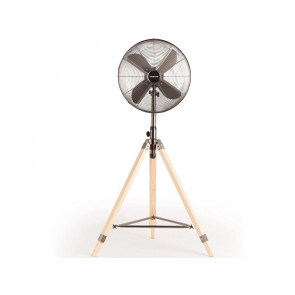 VENTILADOR DE PIE AIR TRIPOD RETRO NEGRO FD-M04MDBD IKOHS