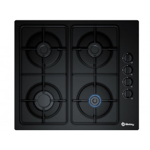PLACA CRISTAL-GAS BALAY 3ETG464MB GAS BUTANO 60CM 4 QUEMADORES SIN MARCO