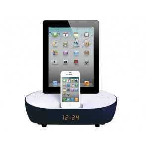 ALTAVOZ DESPERTADOR DOBLE DOCKING VH-IS112WH (REAC) VIETA