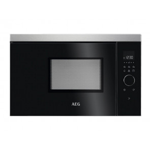 MICROONDAS INTEGRABLE AEG 17L 800W NEGRO/INOX CON GRILL MBB1756DEM