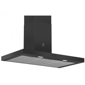 CAMPANA BALAY DECORATIVA PARED 90CM NEGRA LED 3BC096MN