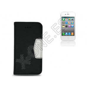 FUNDA ELITE COVER IPHONE 4S NEGRO 7901 X-ONE ACCESSORIES