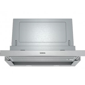 CAMPANA SIEMENS TELECOPICA 60CM PLATA METALIZADO LED LI67SA531