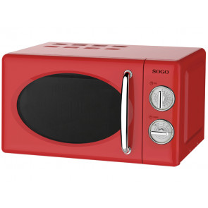 MICROONDAS LIBRE INSTALACION SOGO 20L 700W ROJO HOR-SS-890-R