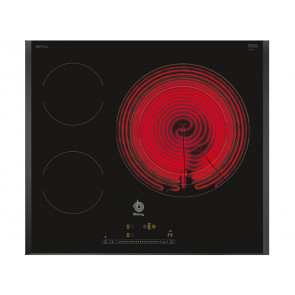 PLACA VITROCERAMICA BALAY 3EB767LQ 60CM 3 ZONAS DE COCCION MARCO BISELADO