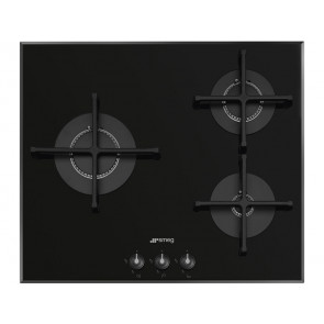 PLACA CRISTAL-GAS SMEG PV163B3 GAS NATURAL 60CM 3 QUEMADORES