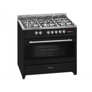 COCINA MEIRELES 5 QUEMADORES ENCIMERA Y HORNO A GAS BUTANO E 911 BL