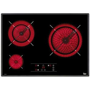 PLACA VITROCERAMICA TEKA TR-5300 40239050 60CM 3 ZONAS DE COCCION MARCO BISELADO