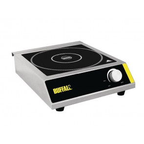 COCINA INDUSTRIAL VITROCERAMICA DE INDUCCION 2 ZONAS DE COCCION BUFFALO CE208