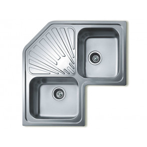 FREGADERO ANGULAR 2C SF 10118005 INOX TEKA